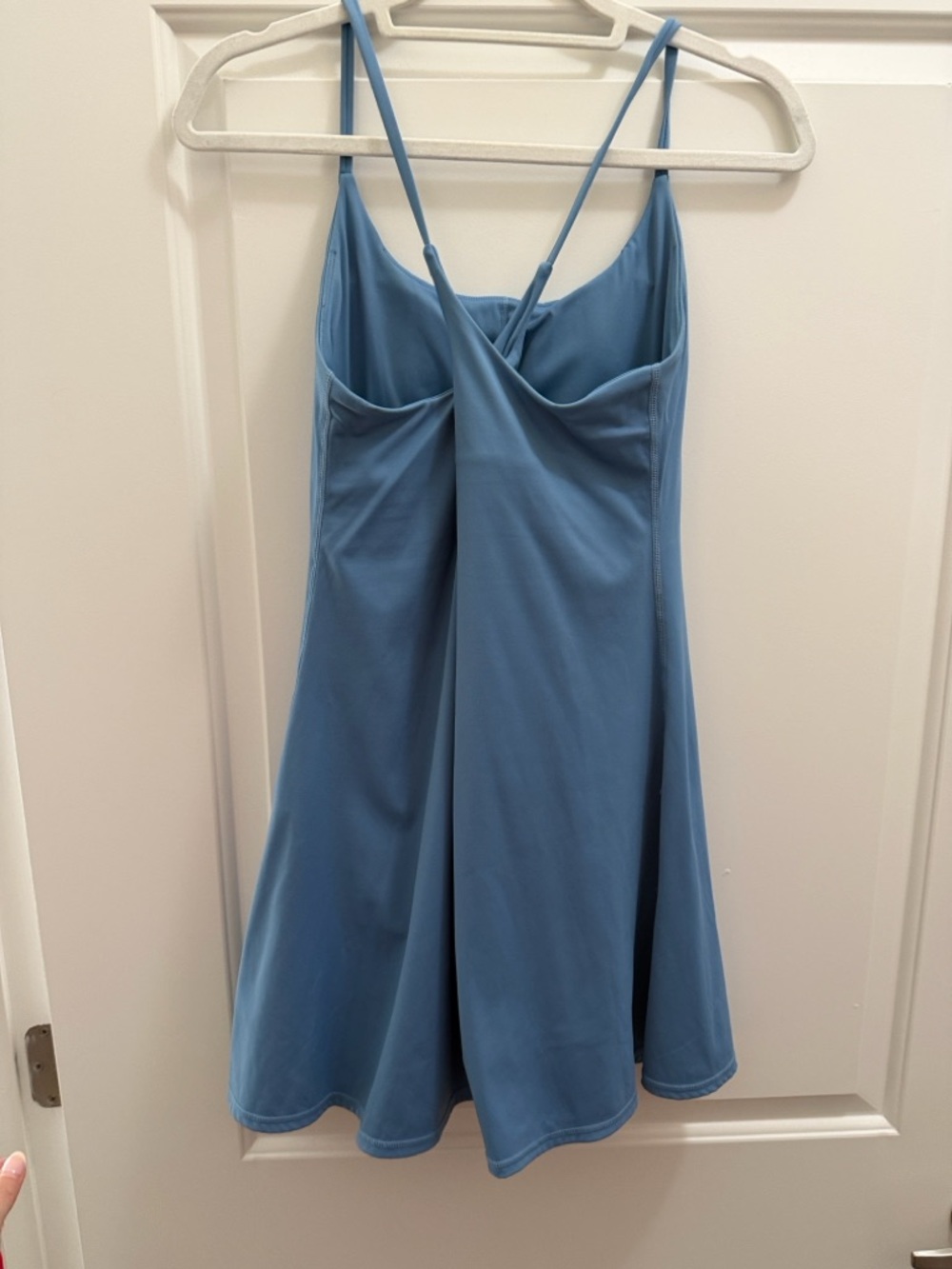 HALARA Sky Blue Tennis Dress with Built-In Shorts - Picture 3 of 7